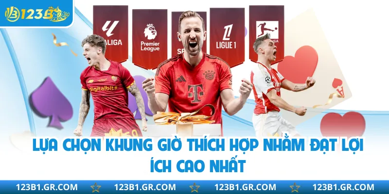 Lựa chọn khung giờ thích hợp nhằm đạt lợi ích cao nhất