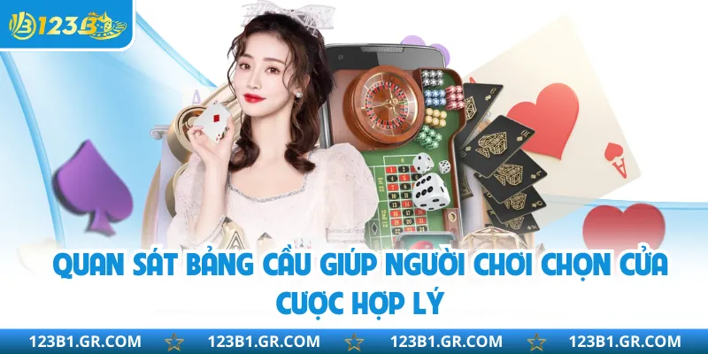 Quan sát bảng cầu giúp người chơi chọn cửa cược hợp lý